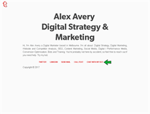 Tablet Screenshot of alexavery.com.au